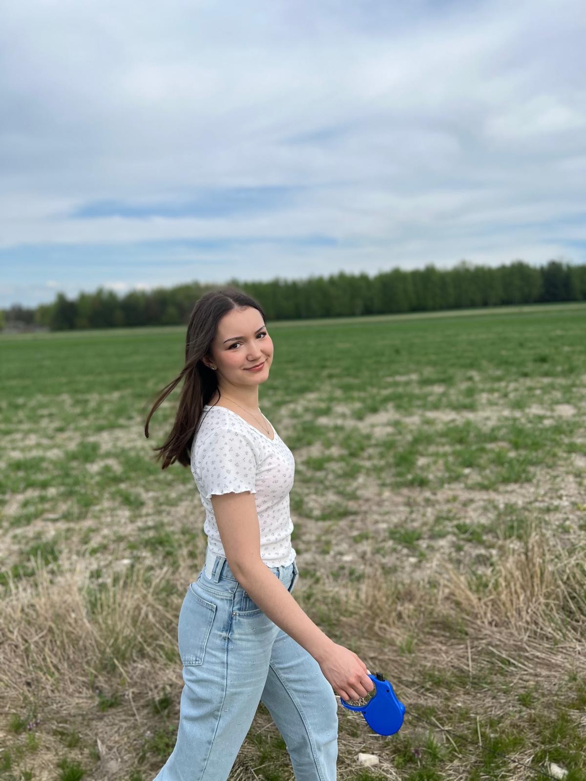 Stylistka Alicja przy pracy